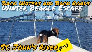 Ep:8 Winter Beagle Escape | St. John's River Finale | Part:1