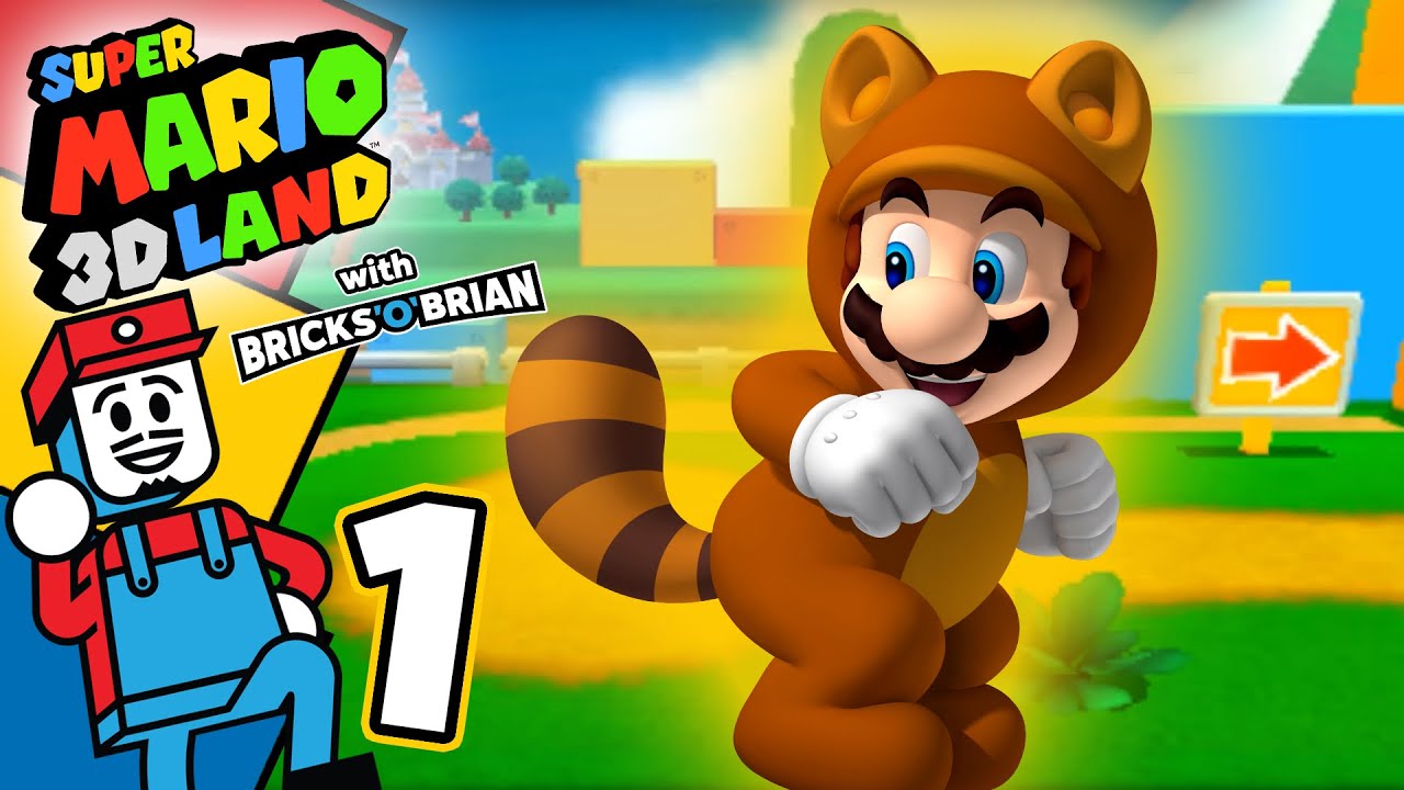 Tanooki Time! Super Mario 3D Land with Bricks 'O' Brian YouTube