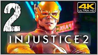 INJUSTICE 2 - Modo Historia - Parte 2 - Gameplay en Español - No Comentado - Walkthrough - 4K/60fps