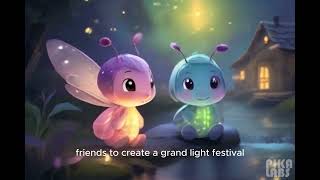 A Tale of Shy Fireflies and Glowing Unity:ai generated bedtime story for kids