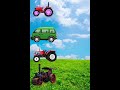 Car 🚗 to Tractor , Jcb, roller 🛼& bulldozer -funny vfx magic videos