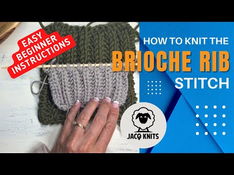 How to Knit the Knit Stitch (k) for Beginners - Sarah Maker