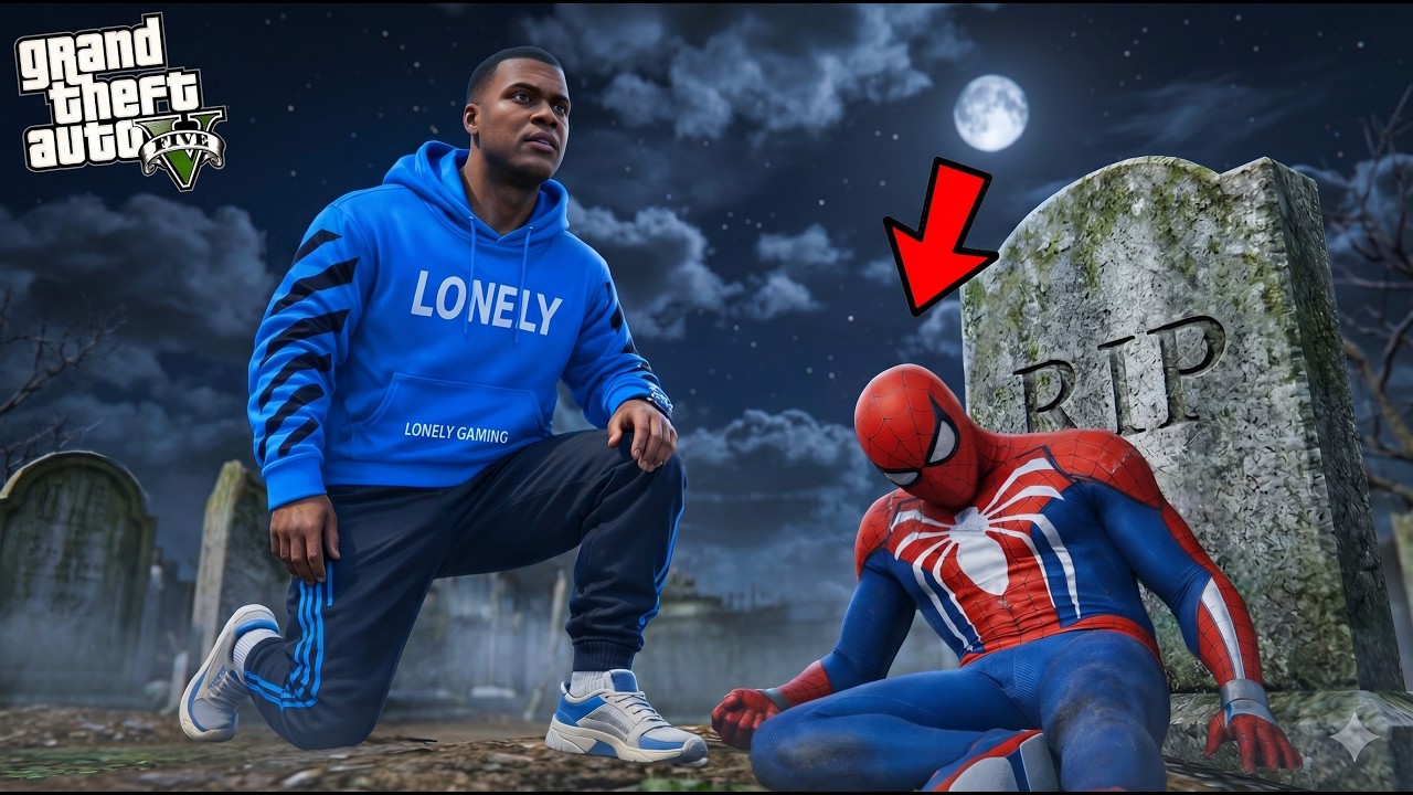 Franklin Turns Into a SPIDERMAN to Save Shinchan in GTA 5!