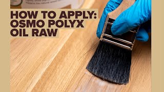 Osmo Polyx Oil Raw 3044 — How to Apply screenshot 4