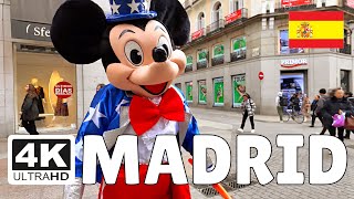 🇪🇸 Madrid - Big City Relaxing Walking Tour [4K 60FPS] Spain 2024