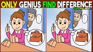 Famous Spot the Difference | Genius Level Brain Teaser【 Find The Difference #57 】 Wealth