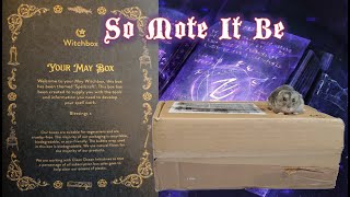 Witchbox May 2024 Unboxing  Theme Spellcraft  Subscription Box Wiccan Witchy Witch Magickal