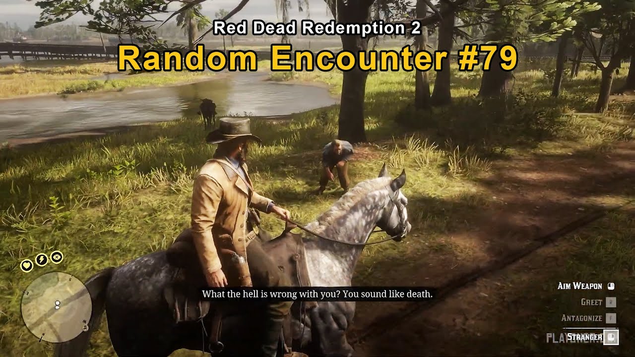 Poisonous plant - Random Encounter #79 - Red Dead Redemption 2 - YouTube