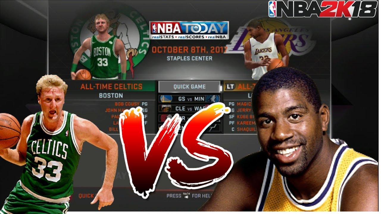 NBA 2K18 XBOX 360/PS3 (LAST GEN) | ALL-TIME LAKERS VS ALL