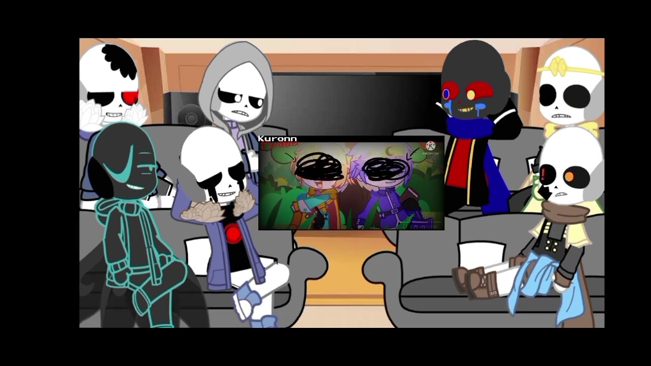 Sans AU react | Part 2