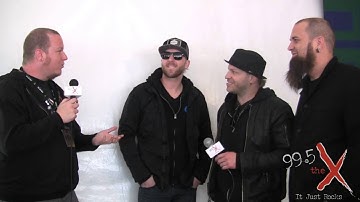 Three Days Grace Interview - Carolina Rebellion 2013 - 99.5 The X