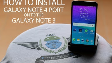 HOW TO : Install the Tweaked Ported Galaxy Note 4 Lollipop Rom on to the Galaxy Note 3