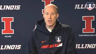 @IlliniMBB Coach John Groce Press Conference 2/24/16