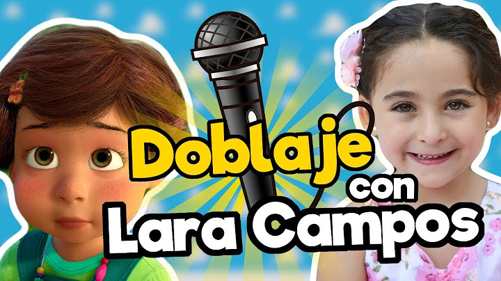 FANDUB (Doblaje Toy Story 3) con Lara Campos/ Memo Aponte