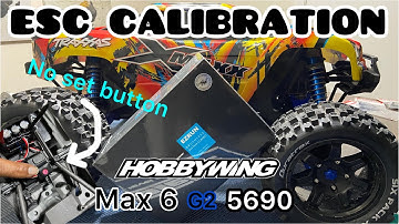 New Hobbywing Max 6 G2 // Setting up Throttle/Neutral/Brake end points. Plus BT. #hobbywing #traxxas