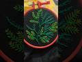 Easy leaf embroidery #shorts #foryou #trending #viral #beautiful #satisfying #amazing #tutorial #wow