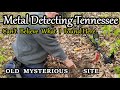 Old Mysterious Site of long ago found Metal Detecting in the Old Tennessee Woods. RARE FINDS