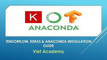 Tensorflow, Keras with Anaconda Installation Guide - GPU System