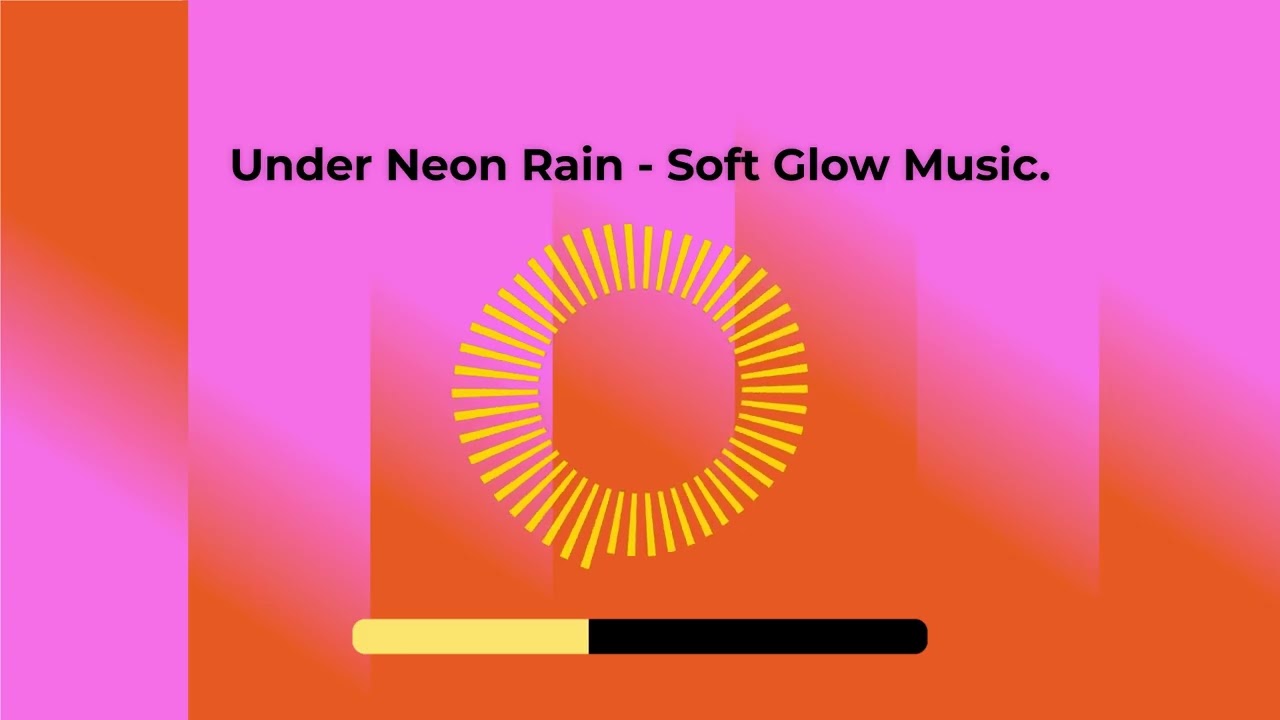 🎵Under Neon Rain - Soft Glow Music.