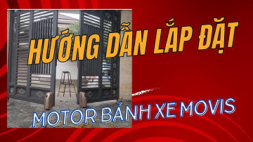 Motor bánh xe Movis/Motor cổng con rùa -  MW01 Siêu Chất