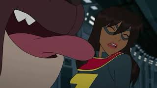 Marvel Rising Secret Warriors Ms. Marvel Meets Lockjaw