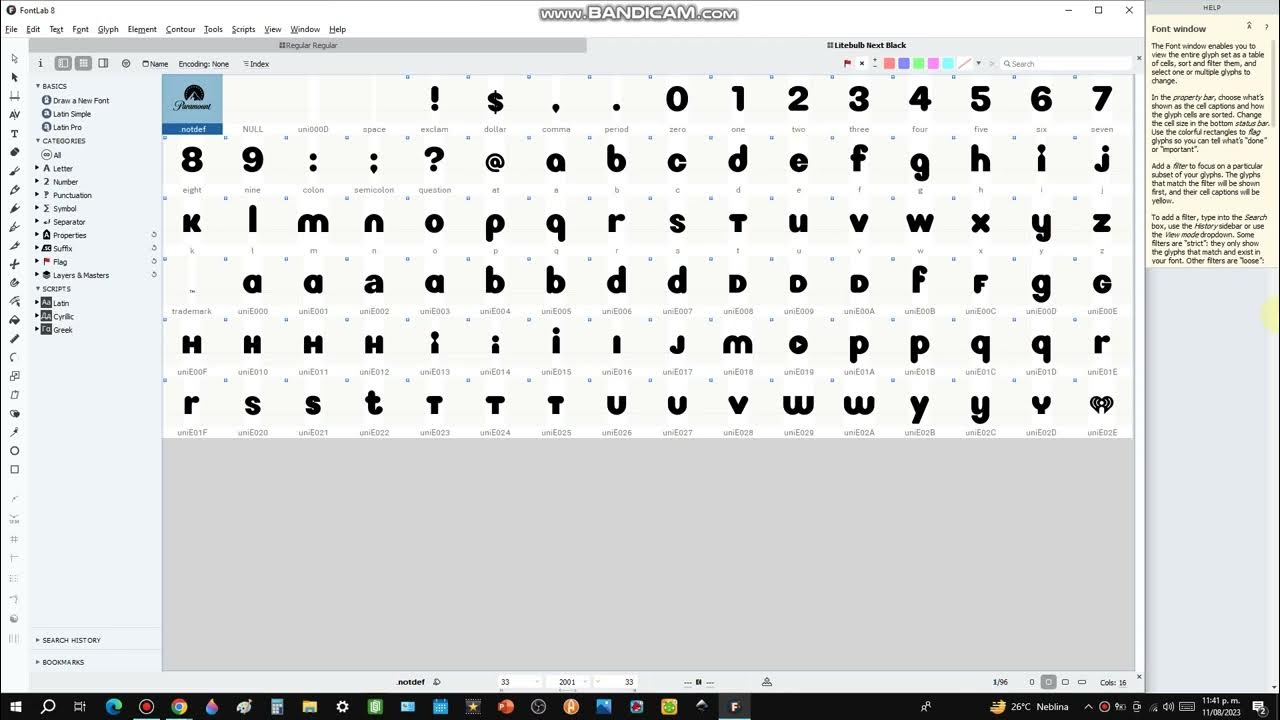 how-can-be-this-the-litebulb-next-font-has-different-styles-youtube