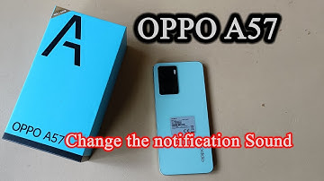 How to set different notification sounds a 57