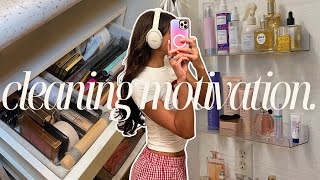 DECLUTTER AND ORGANIZE WITH ME! 🧺🫧 Makeup Drawers, Under the Sink, Kitchen Cabinet, Vanity Cleanup by Lexi Luxury 7,001 views 1 month ago 19 minutes