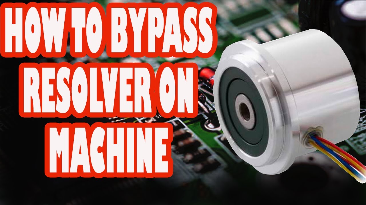 How to bypass SD2 Error of resolver | lenze 9300 | How to change settings of lenze inverter