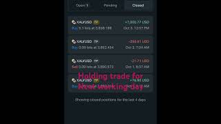 #xauusd trade holding for #monday #traningvideo #trading #exness #forextrading #learning #demo #gold