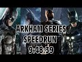 Batman: Arkham Anthology Speedrun 9:48:39 RTA (11/25/19)