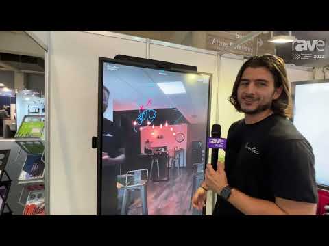 ISE 2022: La Vitre Demos Teleportation Portal with Real-Time Translation Technology