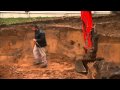 Segmental Retaining Wall Construction - Bench Cut Excavation Segmental Retaining Wall Construction - Bench Cut Excavation