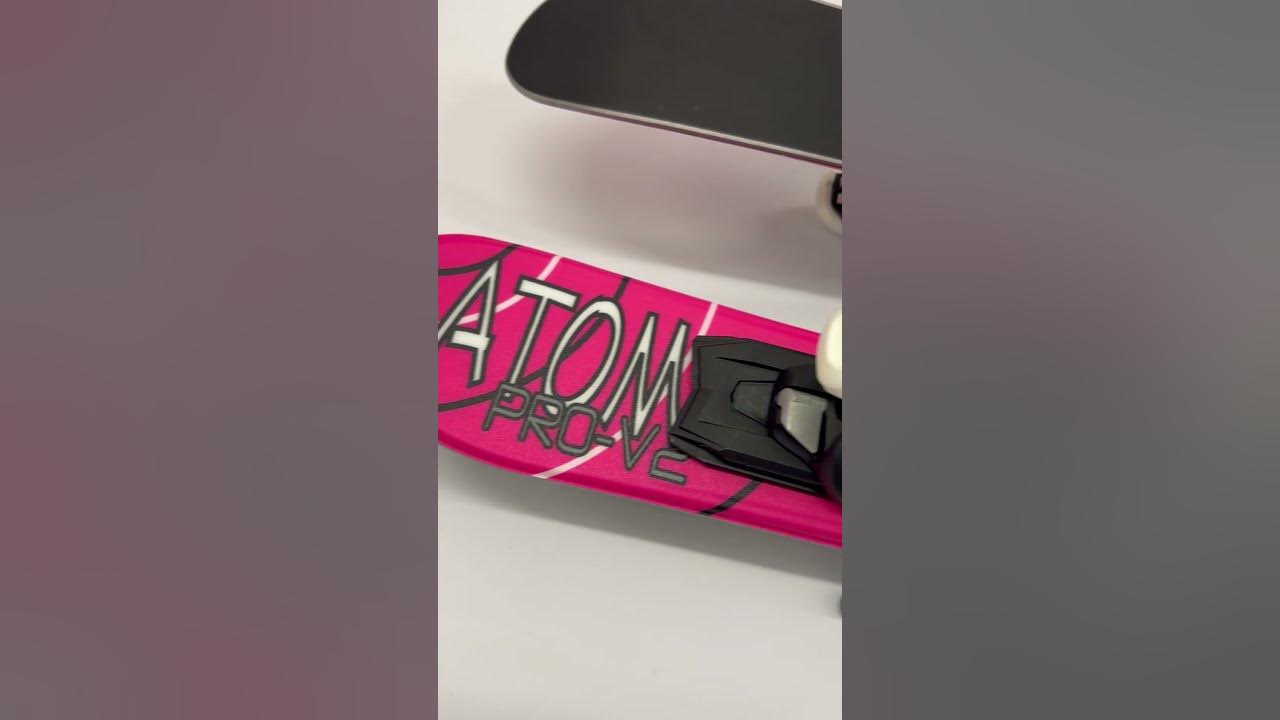 Buzz Atom Pro Pink 99cms Snowblade Mini Ski blade