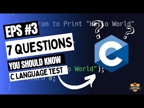 C Language Exam Questions | Coding M.C.Q | Exam Closer