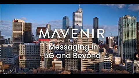 Mavenir Message Controller – Messaging in 5G and Beyond