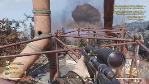 Fallout 76 launching Charlie nuke
