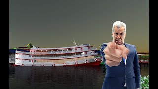 Reportagem TV Acrítica no Programa do Sikera | Amazon Hydro Transport - Jogo de Barcos da Amazônia screenshot 2