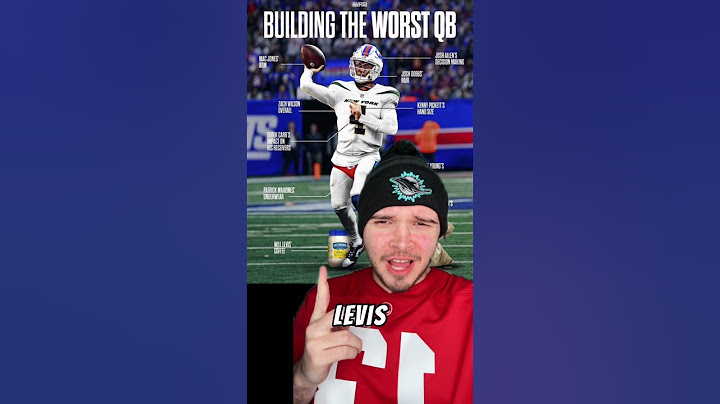 BUILDING THE WORST NFL QB #nfl #nfltrending #nflviral #trending #quarterback