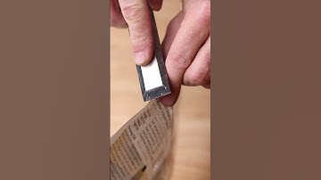 Common chisel abuse. DON