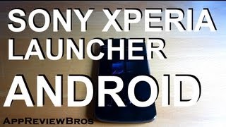 Sony Xperia Launcher on Android screenshot 2