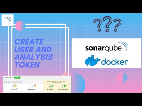 SonarQube | Create a Service User and its Token to launch code analysis | SAST |Application Security