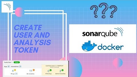 SonarQube | Create a Service User and its Token to launch code analysis | SAST |Application Security