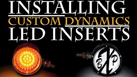 Street Bob Upgrade - How To: Install Custom Dynamics LEDs