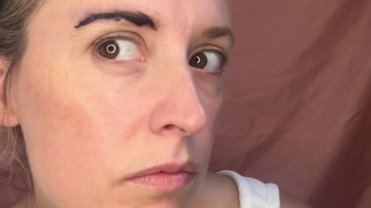 Glossier Sharpie Brow