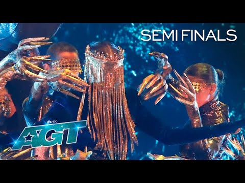 Mayyas Surprises The Crowd With Amazing Dance | AGT 2022
