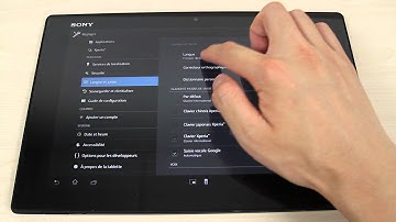 How to change the language on Sony Xperia Tablet Z