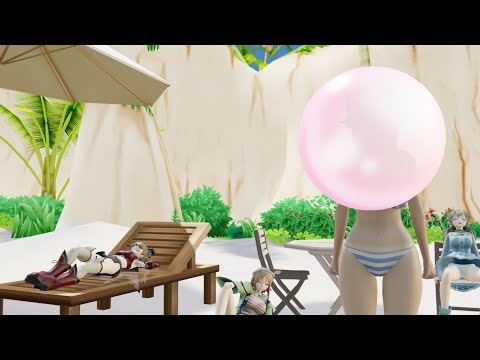 MMD - Bubblegum Floating Animation #13