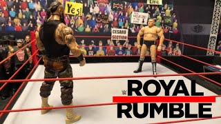 WWE Figure match Royal Rumble