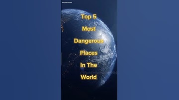 Top 5 Most Dangerous Places In The World #shorts